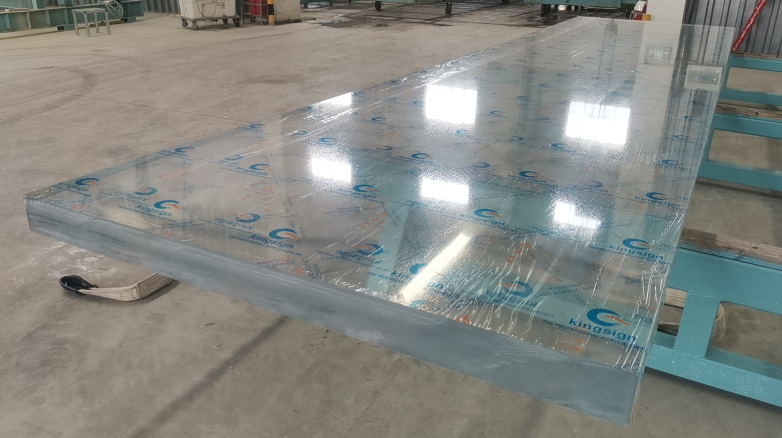 Panel akrilik ketebalan 120mm untuk tingkap kolam renang hotel